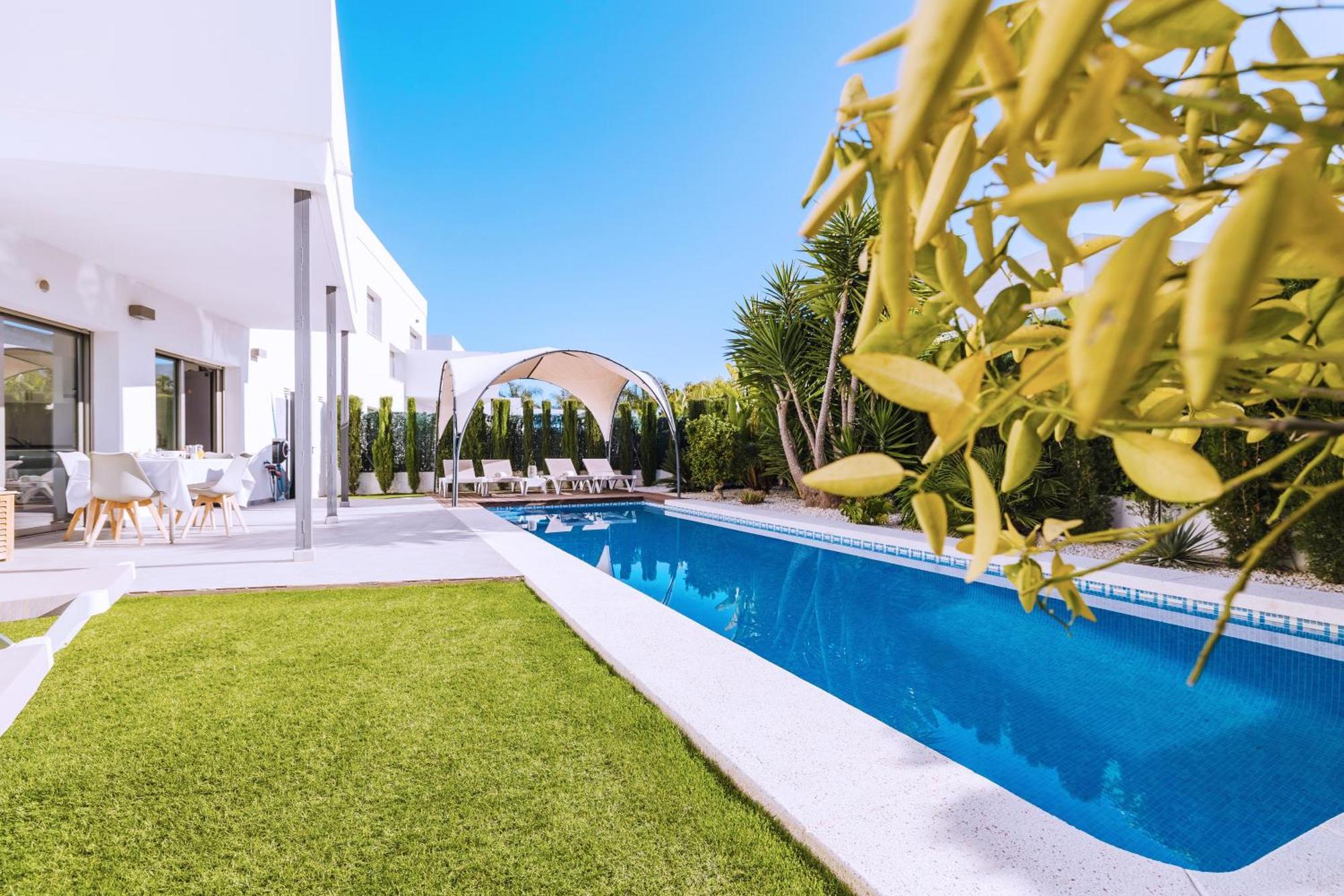 Casa Coco Stylisches Beachhouse Mit Pool & Sundeck Els Poblets Denia 外观 照片