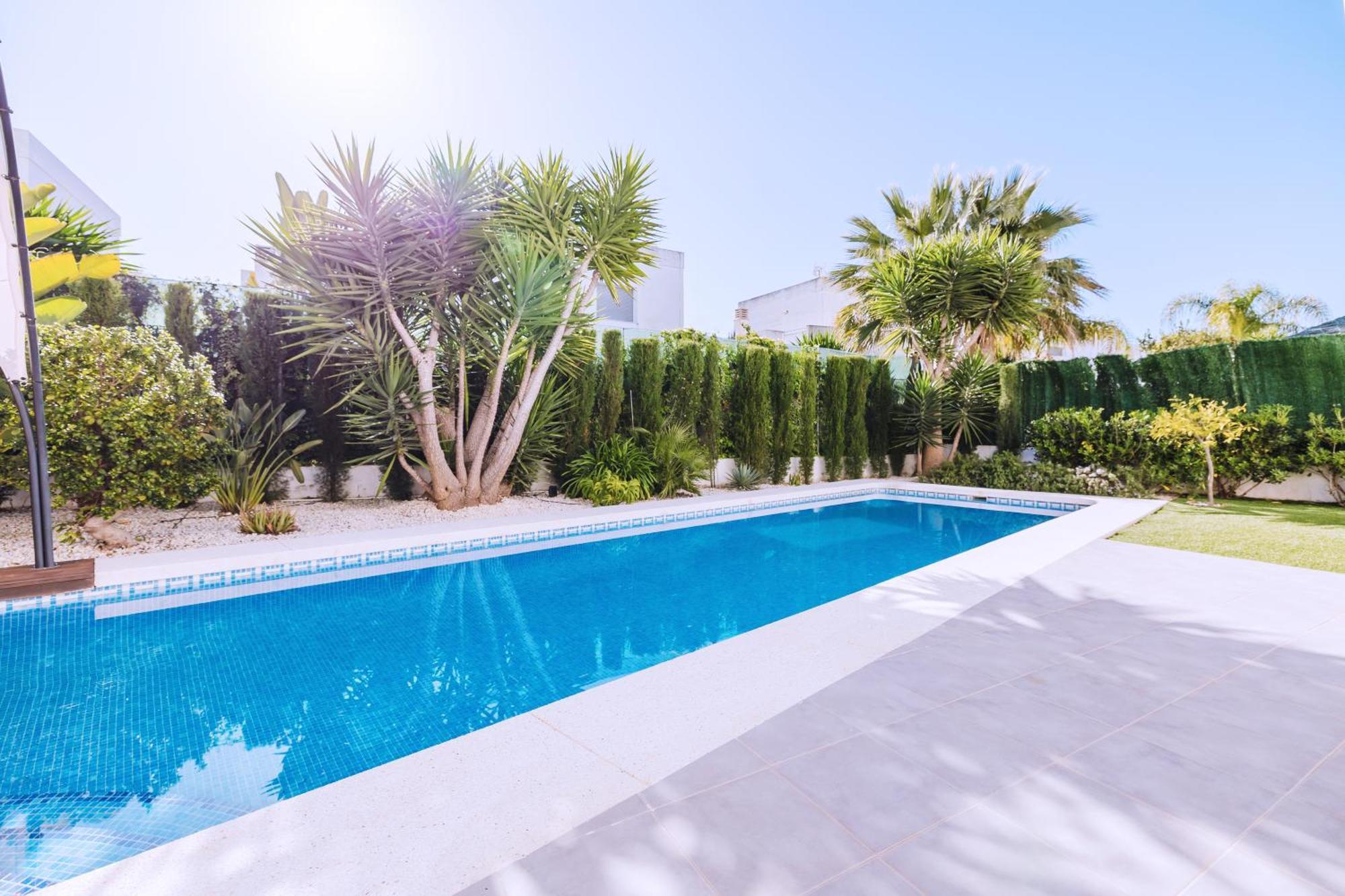Casa Coco Stylisches Beachhouse Mit Pool & Sundeck Els Poblets Denia 外观 照片